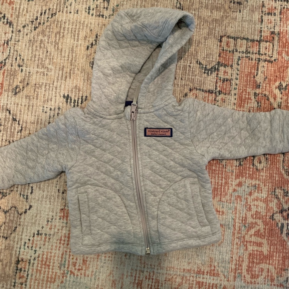 Vineyard Vines baby quilted hoodie
